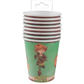 P'tit Clown re14056 – Pack of 6 Robin Hood Cups 25 cl