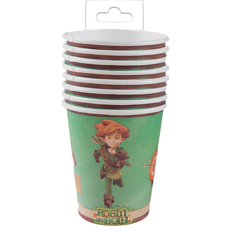 P'tit Clown re14056 – Pack of 6 Robin Hood Cups