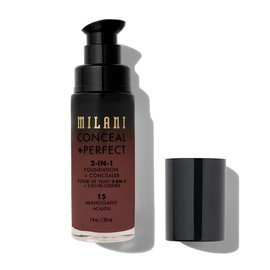 MILANI CONCEAL + PERFECT 2-IN-1 FOUNDATION - MAHOGANY, #MPCF 15 - MILANI