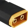 Itexkun Male XT60 to Female Deans-T Connector Adapter 3 pcs