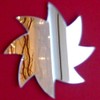 Spiral Star Mirrors - 12cm x 12cm