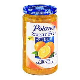 Polaner Sugar Free with Fiber, Orange Marmalade, 13.5 Ounce