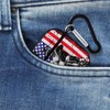 Dirt Bike American Flag Motocross Biker Compatible with AirPods 2nd