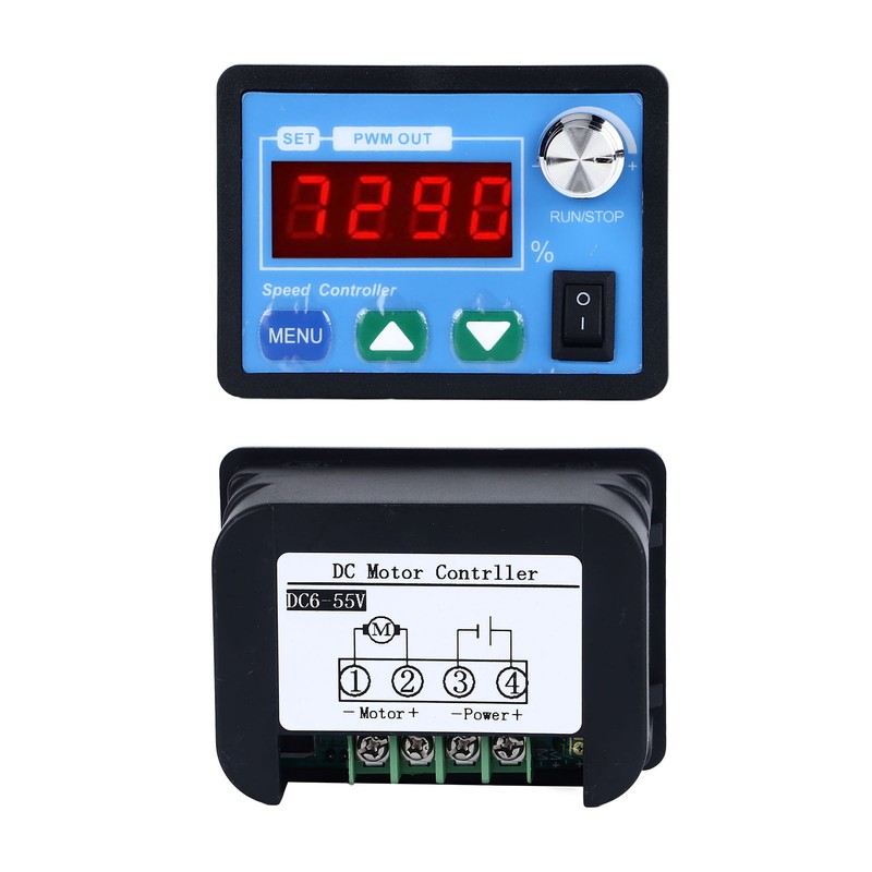 DC Motor Governor High Accuracy 4 Digit LED Display Button