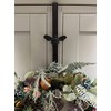 Brass bee Wreath Hanger, Hang Over The Door Iron Wreath
