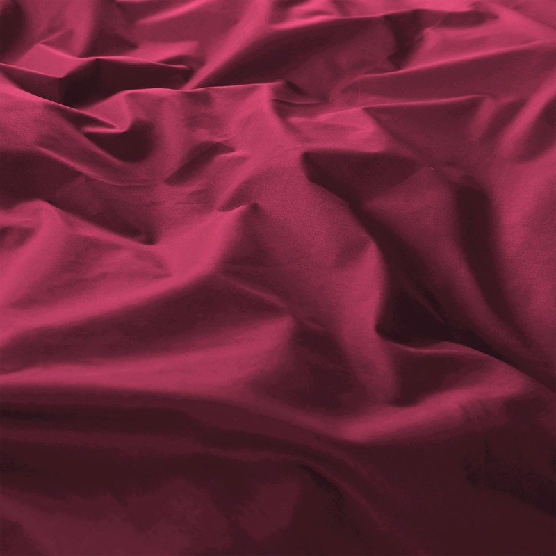 CHARKHAH Polycotton Flat Sheets with Single Double King Size Bed