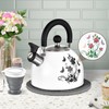 ARC Stainless Steel Whistling Tea Kettle, Magic Color Changing Design