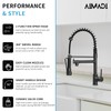 Oil Rubbed Bronze Kitchen Faucet,AIMADI Commercial Style Spring Kitchen Sink