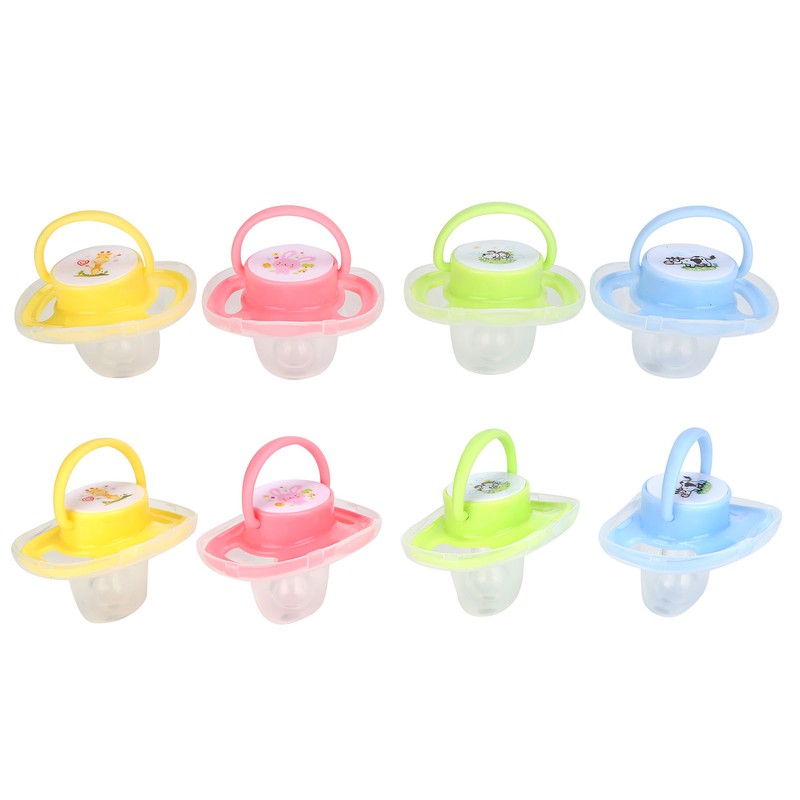 4Pcs Binkies Ultra Light Premium Silicone Safe Healthy Durable Quick