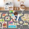 Kids Rug Play Mat for Toy Cars,City Life Road Traffic