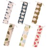 Samcos Straw Storage Pouch, Chopsticks Bag, Set of 6, Fabric,