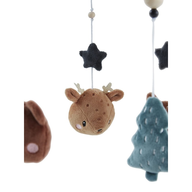 VERTBAUDET Musical Mobile Green Forest Beige / Multicoloured One Size