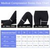 Evolyline 20-30 mmHg Medical Compression Tights for Men and Women,