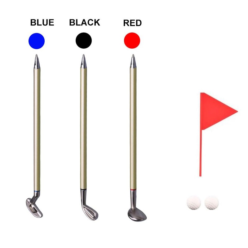 Baiyigs Golf Pen Desktop Games Set - Mini Funny Gifts