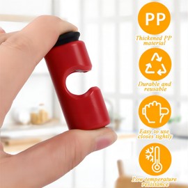 Pack of 20 Sealing Clips with Press Function, Packaging Bag Sealing Clips, Food Bag Sealing Clips, Sealing Clip for Bags Freezer, Plastic Bag Clips for Kitchen/Office