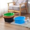 Foot Soaking Bath Basin: Plastic Foot Spa Basin for Soaking