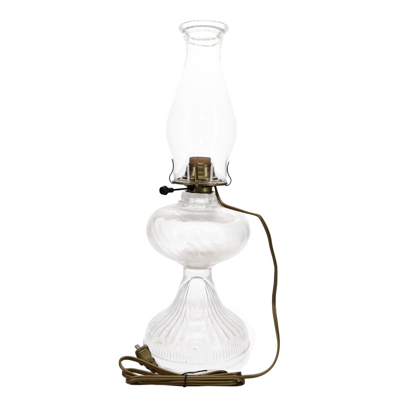 B&P Lamp® #2 Electric Burner Antique Brass Plated with Black