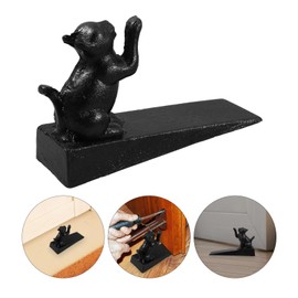 iplusmile Antique Cast Iron Cat Doorstop Vintage Decorative for Door Security Prevents Slamming Wind Damage Floor Decor for Home Office