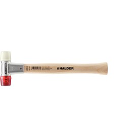 Halder 3968025 25 mm CA/Nylon EH 3968"Baseplex" Soft-Face Mallet - Multi-Colour