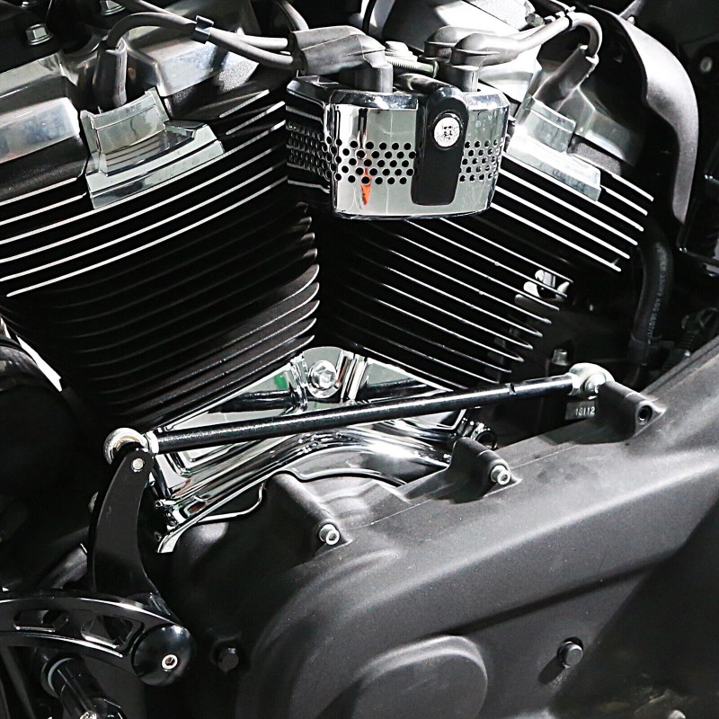 Rudyness US Metal Cylinder Base Cover For Harley Touring 2018-2023