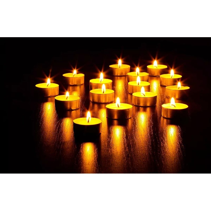 Vela Flotante Velas Decorativas Cera Para Velas 100 Pcs
