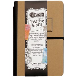 Ranger Dylusions Creative Dyary, 14.4 x 21.4 x 1.7 cm, White