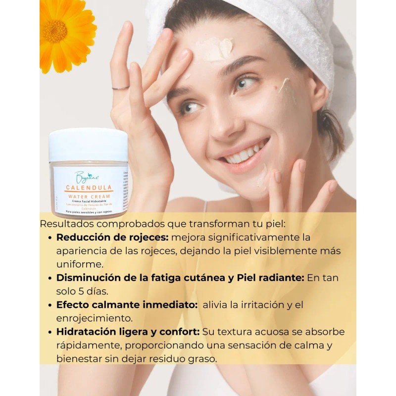 Biogenné Gel Crema Calendula 50 Ml Piel Con Rosácea