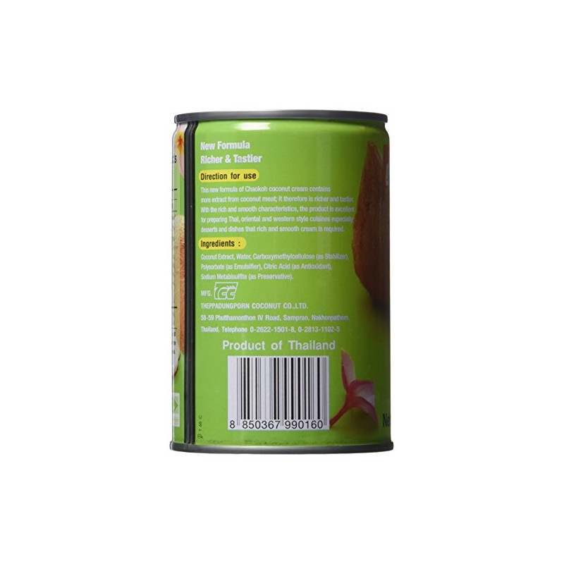 Chaokoh Coconut Cream, 13.5 Ounce