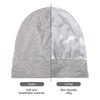 Geyoga 2 Pcs Silk Satin Bonnet for Sleeping Men Silk