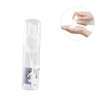 Healeved 2pcs Portable Refillable Pump Bottle for Facial Cleanser Transparent