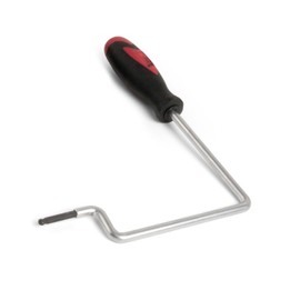 StewMac Soundhole Truss Rod Wrenches, For 4mm nut; triple-bend with 5-3/4" reach