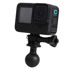 1 Inch / 25mm Tripod Ball Head Joint Mount Adapter for GoPro HERO 12 11 10 9 8 7 6 5 4 Action Camera Compatible with RAM Mounts