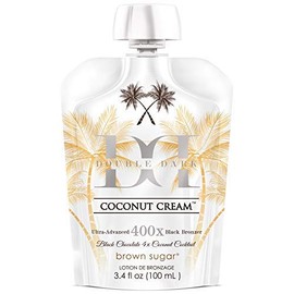 Tan Inc Double Dark Coconut Cream 400X Black Bronzer (100ml)