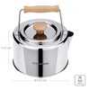 KingCamp Tea Kettle 1.2 L Camping Kettle Teapot Kettle Tea