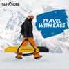 SkEASON Travel Snowboard Bag - Water Resistant Snowboard Backpack w/