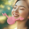 Smile Trainer: Mouth Corner Lifting & Correction Device 01 Smile Practice - Pink 2ea