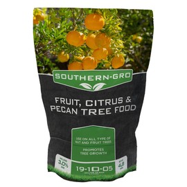 SouthernGRO Fruit, Citrus & Pecan Tree Food (19-10-05 3% ZN .1% FE .05% MN .05% CU .02% B) 4lb. Bag