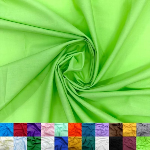 Ice Fabrics Cotton Polyester Broadcloth Fabric by The Yard -