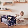Toy Baby Crib for Dolls, Travel-Friendly Doll Bed for Baby