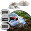 com-four® Pebblestone Key Stone - Imitation Stone with Secret Compartment
