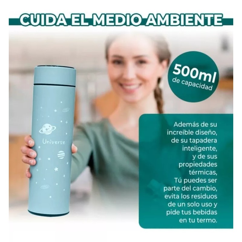 EG Kit De Dos Termos Digitales Inteligentes Sellado 500ml