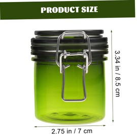 PACKOVE 2Pcs Lash Extension Glue Storage Jar Waterproof Airtight Lash Holder for Eyelash Extensions Sturdy Container and Organizing