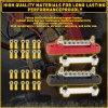 non-brand 2Pcs 150A 12V DC 6 WAY TERMINAL BUS BAR