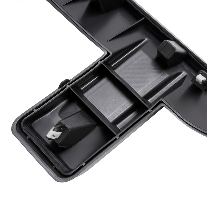 HECASA Pair Headlight Molding+Headlight Bracket Compatible with 2017-2019 Ford F150