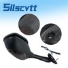 Silscvtt Rear View Mirrors Smoke Turn Signals Replacement for Suzuki