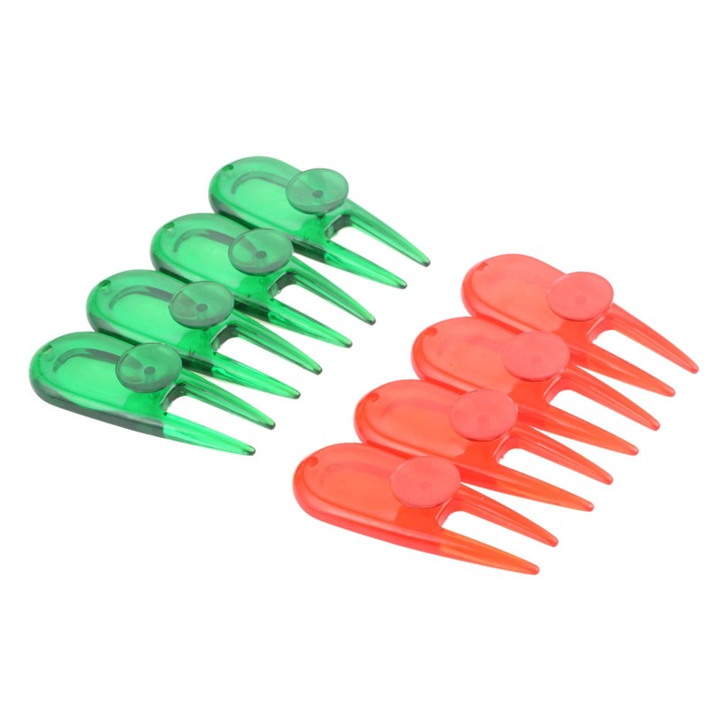 Golf Ball Marker Divot Tool Plastic Pitch Green Golfer Repair
