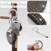 YIKECASE Key Fob Cover with Diamond Keychain Car Key Holder