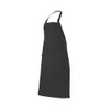 VELILLA 404203/C/YOUR Apron with Bib (Modern), Black, 404203/C0/TU