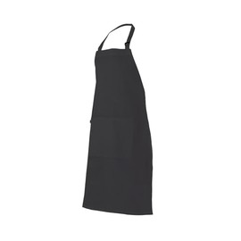 VELILLA 404203/C/YOUR Apron with Bib (Modern), Black, 404203/C0/TU
