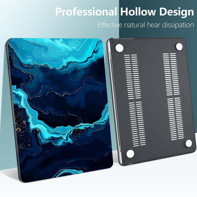 DONGKE Compatible with M4 MacBook Air 15 inch Case 2025